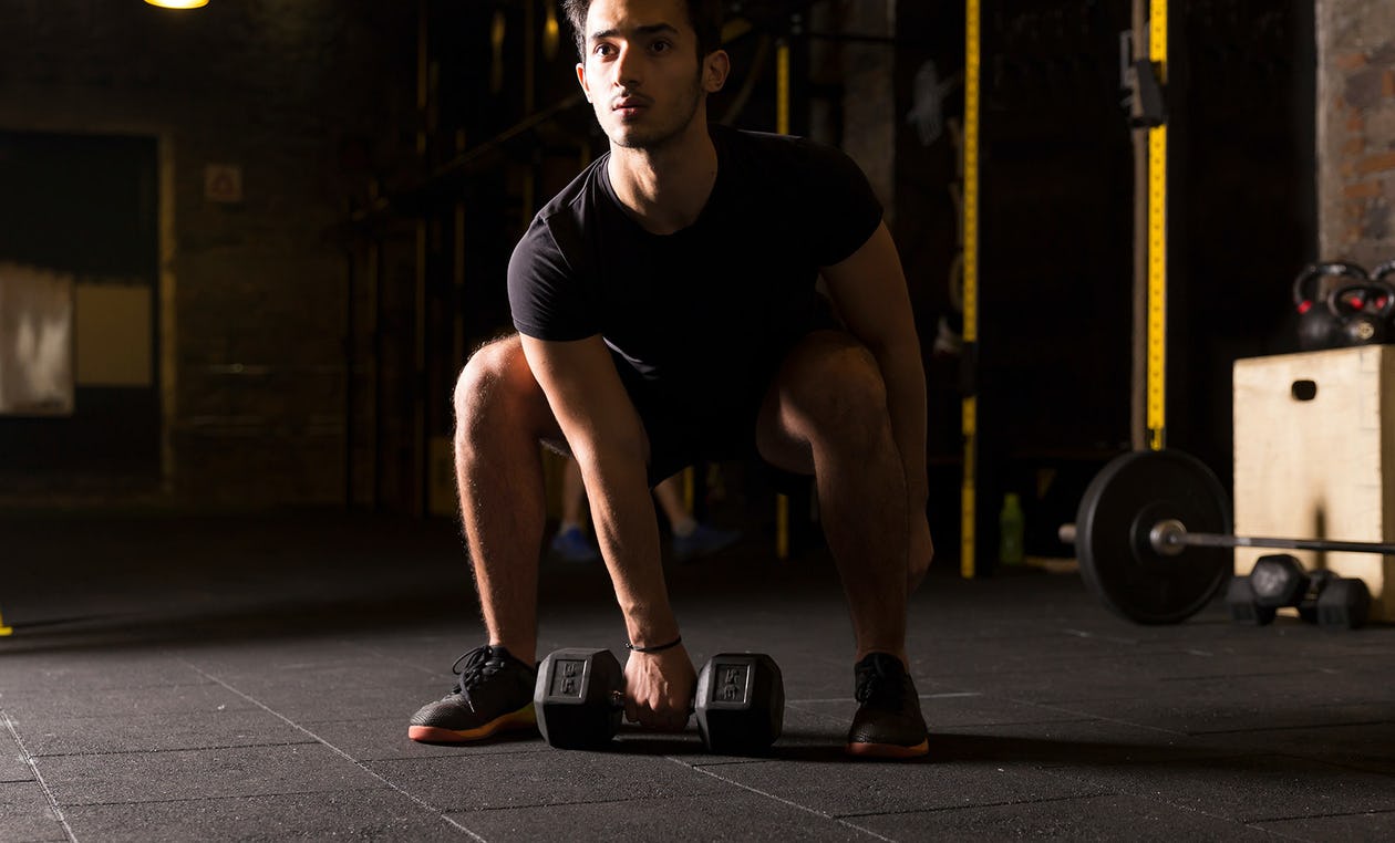 Dumbbell Muscle Snatch